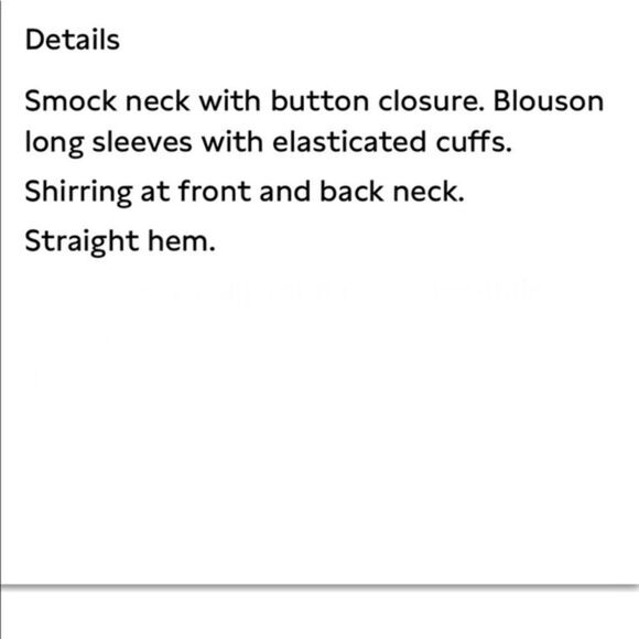 Banana Republic Smocked Neck Top - Picture 8 of 8